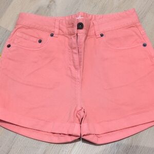 Boden Coral Jean Shorts